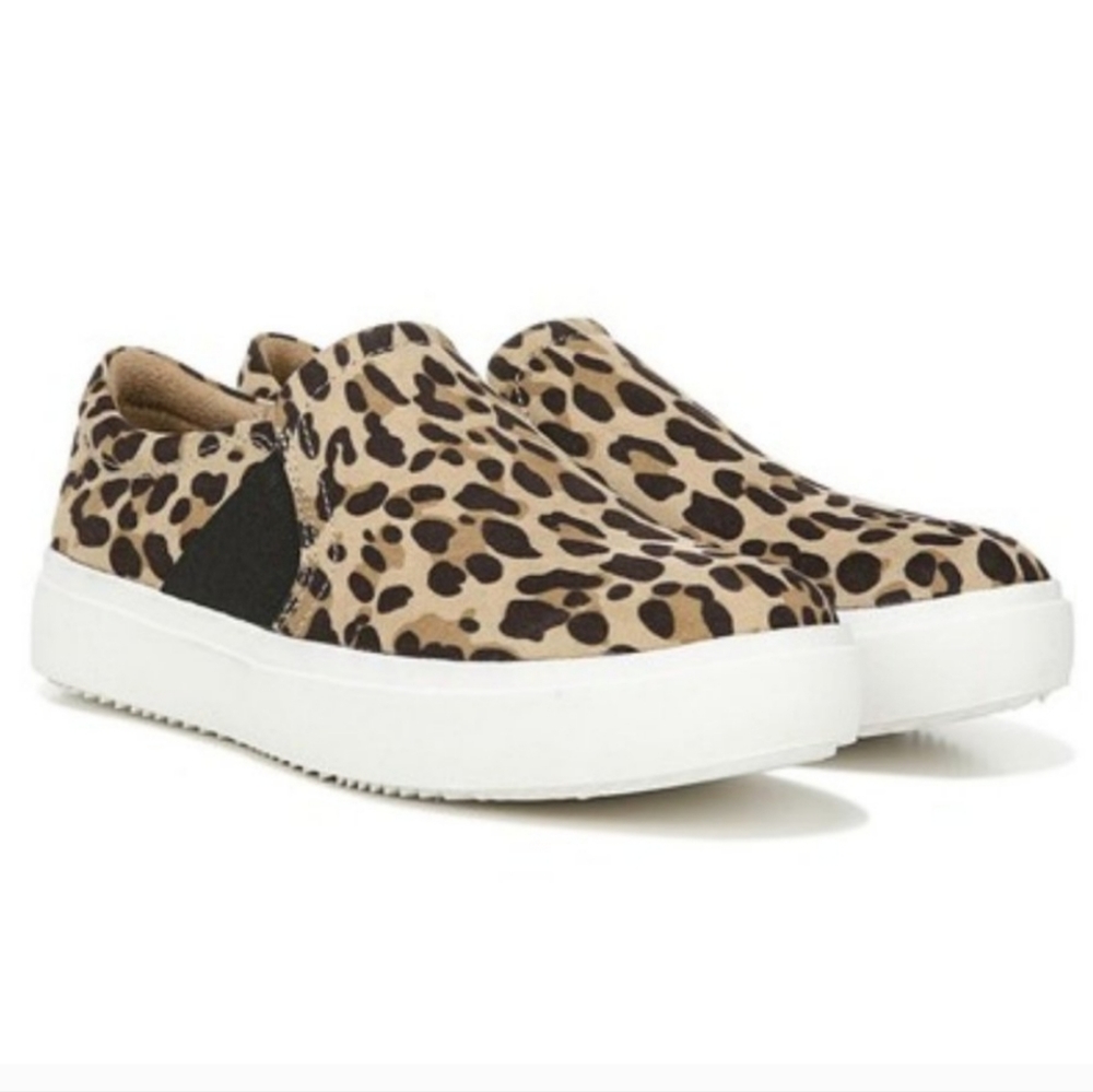 Dr. Scholl's Wander Up Platform Sneakers Leopard